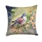 Edge Collections - 18" X 18" - Multicolor - Washable, Pigeon Throw Pillow Machine - 1 Piece
